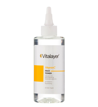 تونر ویتامین سی ویتالیر مناسب انواع پوست حجم 200 میلی لیتر